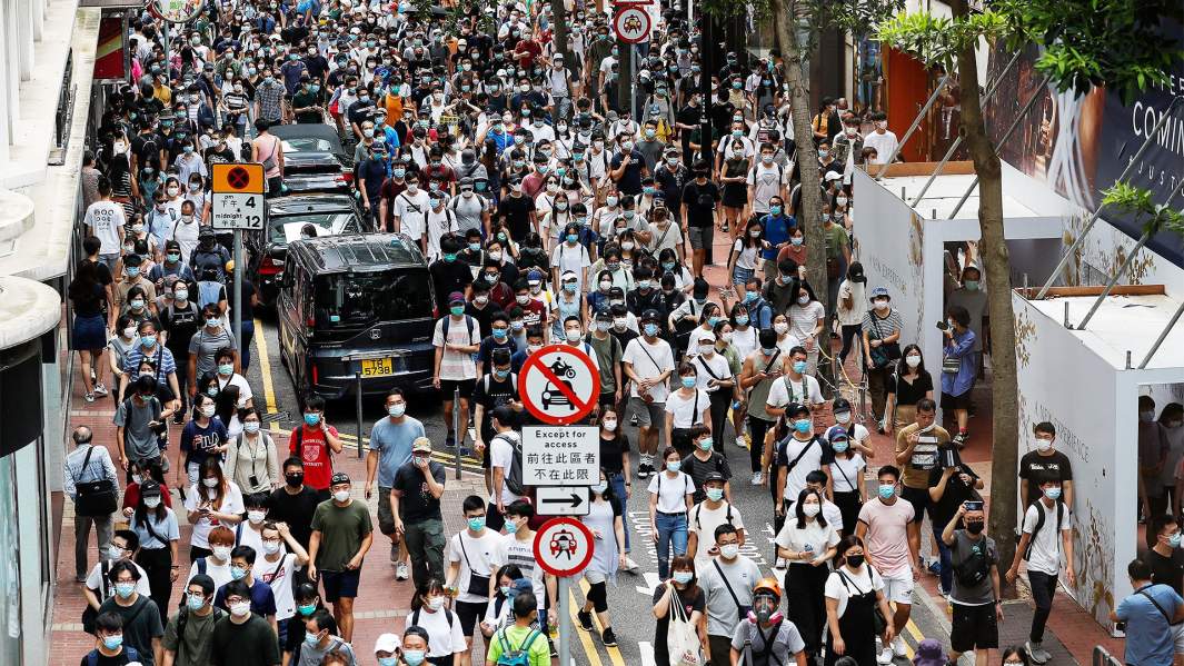 гонконг протесты