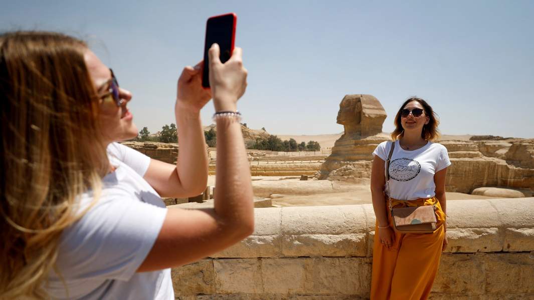 египет туристы