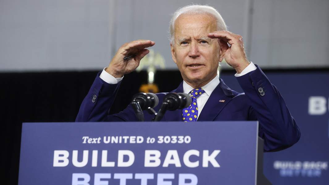 Кандидат в президенты от демократов Джо Байден проводит предвыборную кампанию