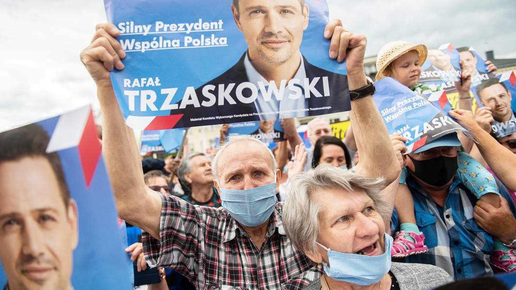 Предвыборная кампания Рафала Тшасковского