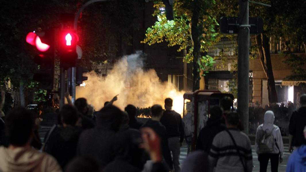 Беспорядки в Белграде