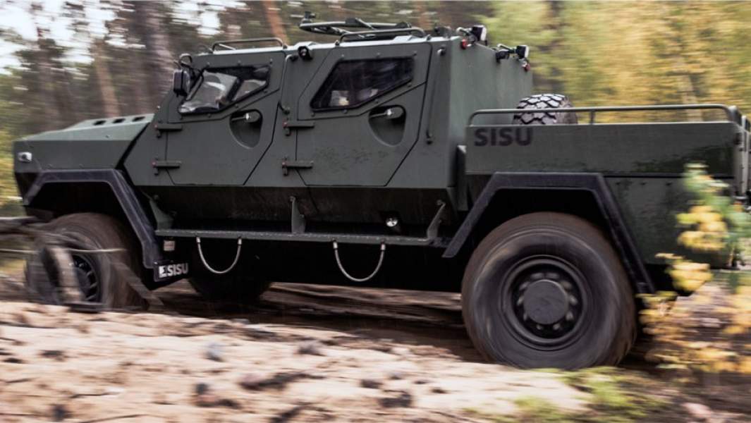 Бронеавтомобиль Oy Sisu Auto GTP 4x4