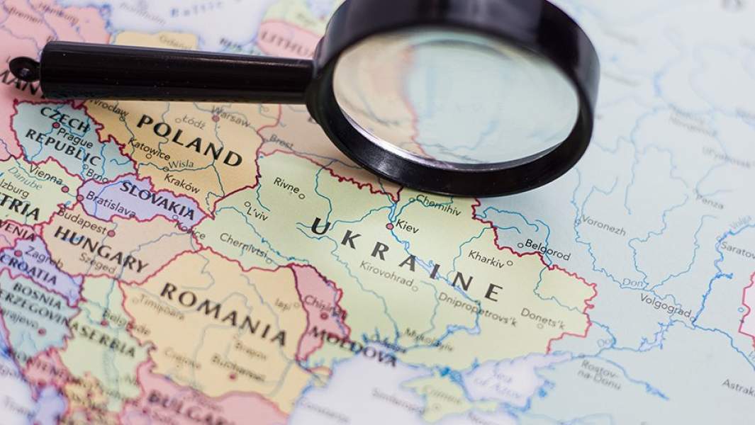 карта Украины 