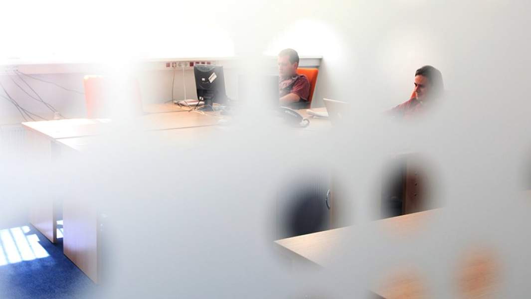 В офисе IT-компании