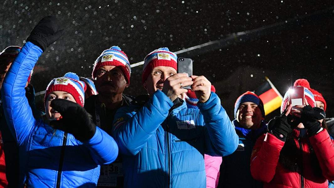 Президент Союза биатлонистов России Владимир Драчев