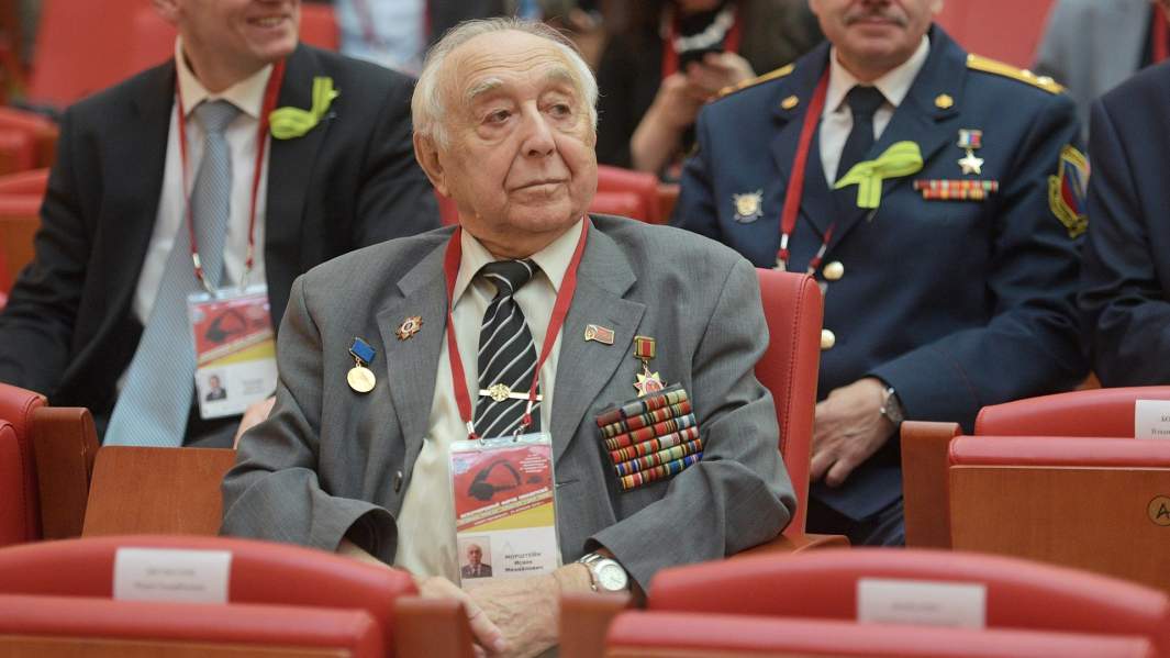 Ветеран Великой Отечественной войны Исаак Михайлович Морштейн