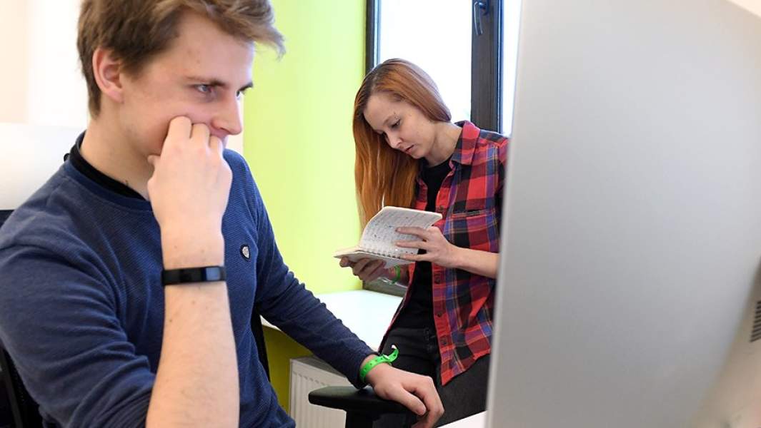 В офисе IT-компании