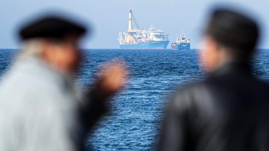 Российское судно-трубоукладчик «Академик Черский