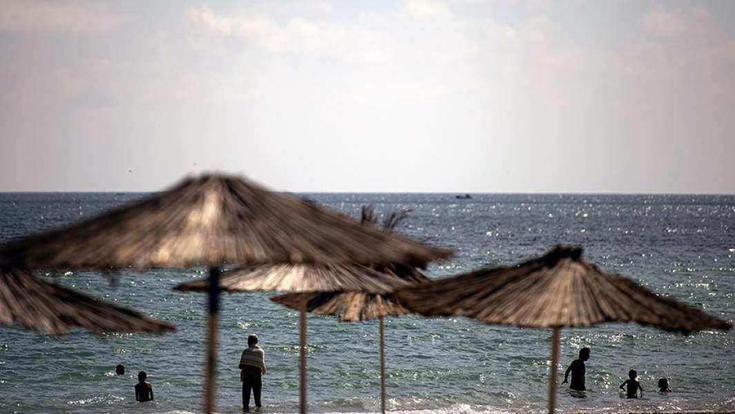 Пляж в Греции 