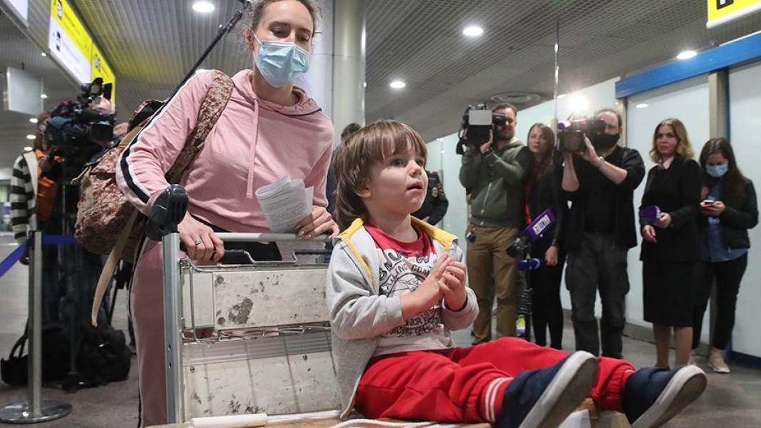 В Москву прибыл вывозной рейс с российскими гражданами из Африки