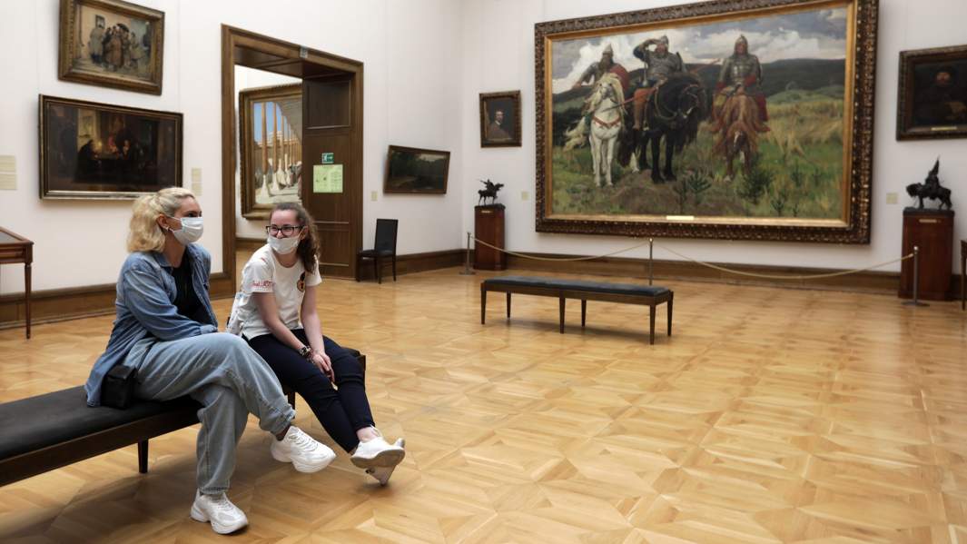 Открытие для посетителей Государственной Третьяковской галереи