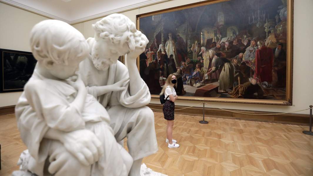 Открытие для посетителей Государственной Третьяковской галереи