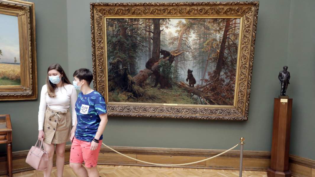 Открытие для посетителей Государственной Третьяковской галереи