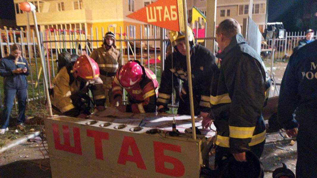 На месте взрыва газа с возгоранием в квартире в жилом доме на улице Батова в Ярославле