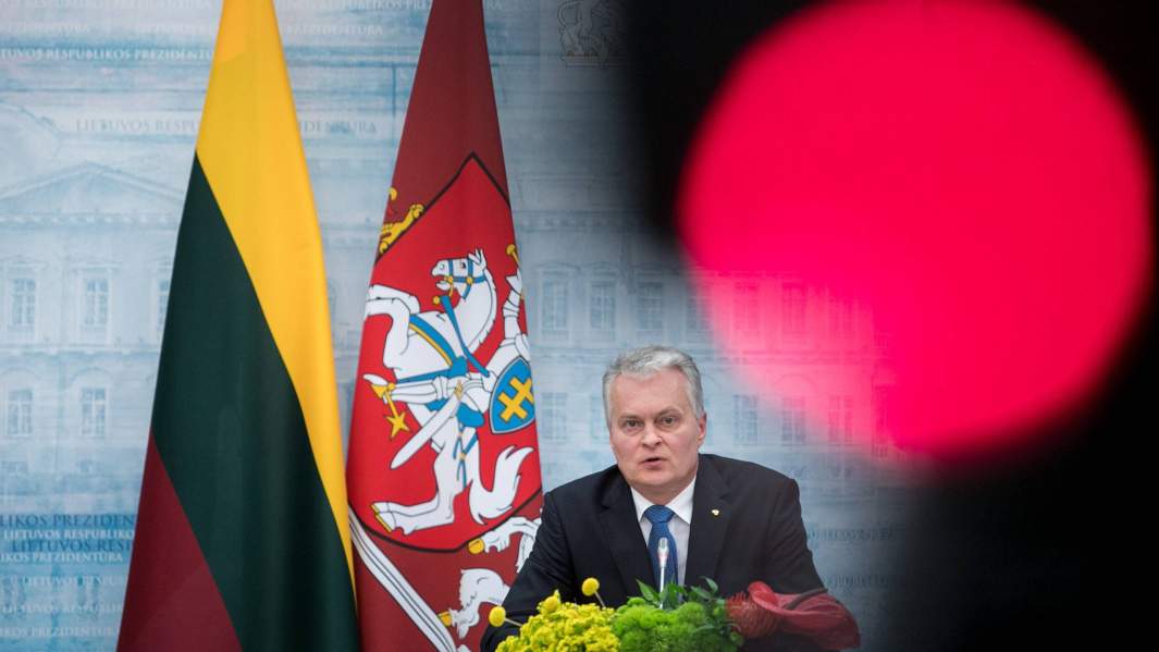 Президент Литвы Гитанас Науседа