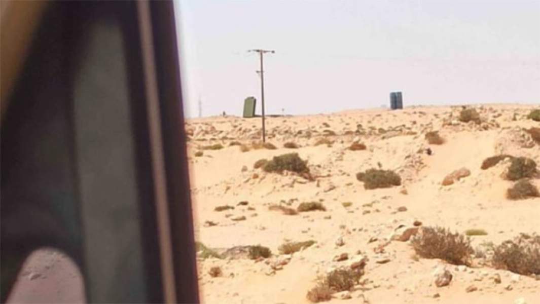 Пусковая установка С-300 и радар этого комплекса, развернутые предположительно в Ливии