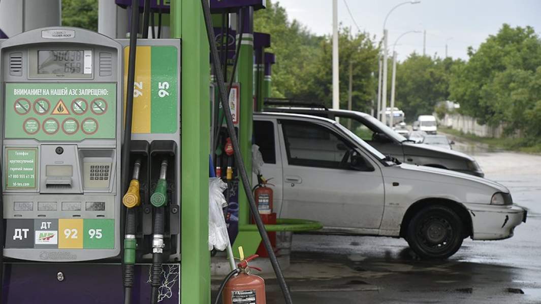 На одной из АЗС