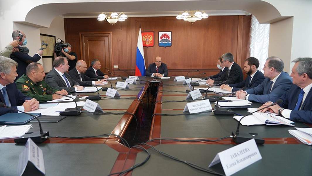Председатель правительства РФ Михаил Мишустин проводит совещание об электроэнергетике и газификации Дальнего Востока