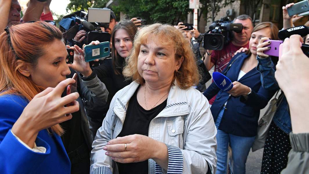 Вдова Сергея Захарова Маргарита