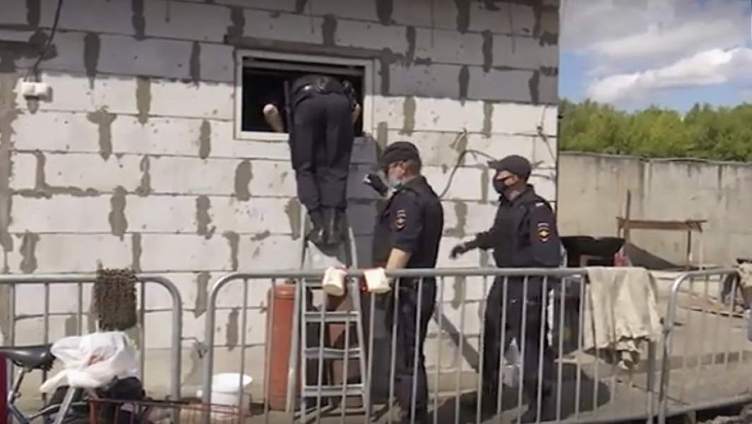 в Нагатинской пойме