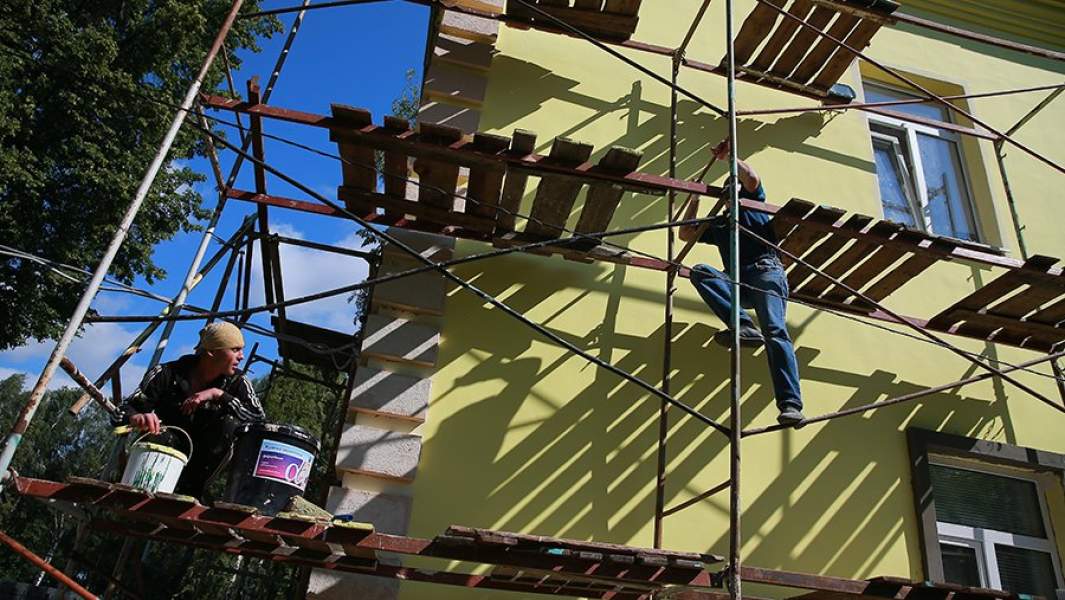 школа ремонт 