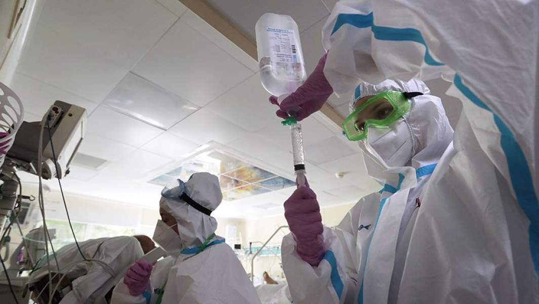  Работа отделения для зараженных коронавирусом пациентов