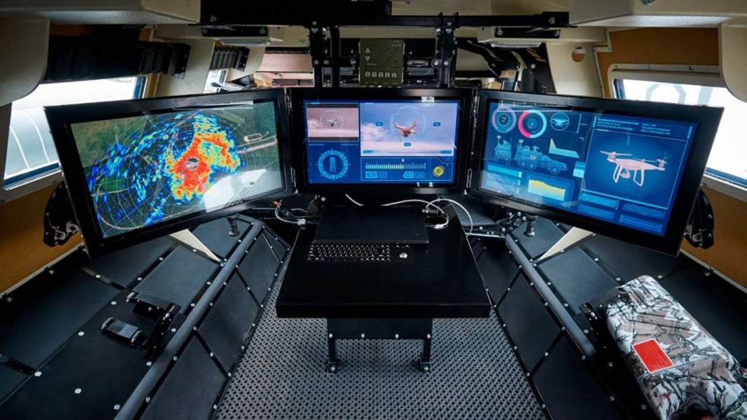 Многофункциональный мобильный комплекс «Рать» на выставке вооружений Международного военно-технического форума "Армия 2020"