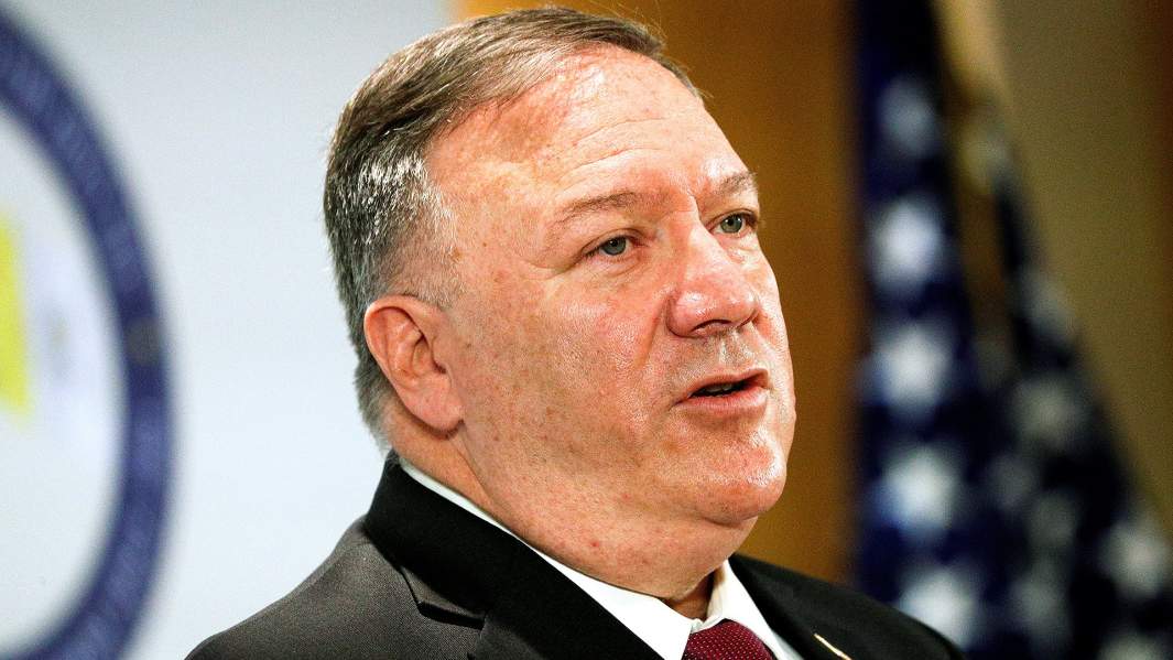 Министр иностранных дел США Майк Помпео