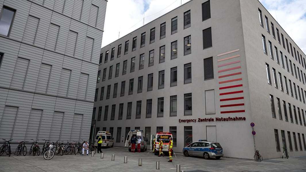 Клиника «Шарите» (Charite) в Берлине, где проходит лечение Алексей Навальный