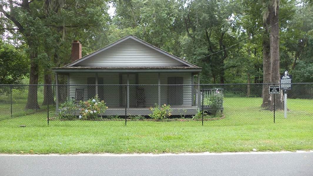 Домик в Гринвилле в Южной Флориде, в который семья Рэя Чарльза переехала сразу после его рождения