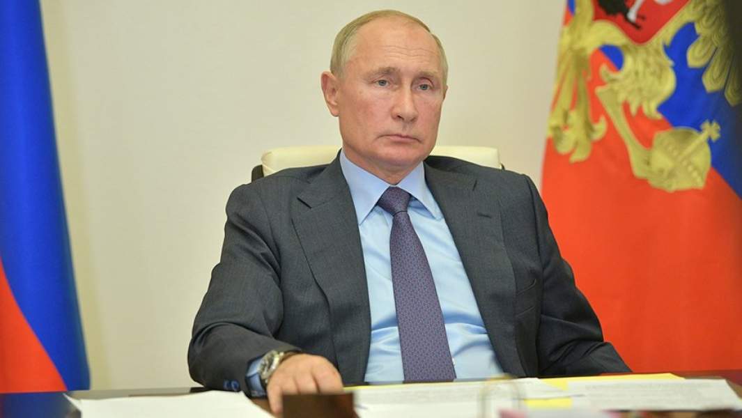 Президент РФ Владимир Путин проводит в режиме видеоконференции совещание с членами правительства РФ
