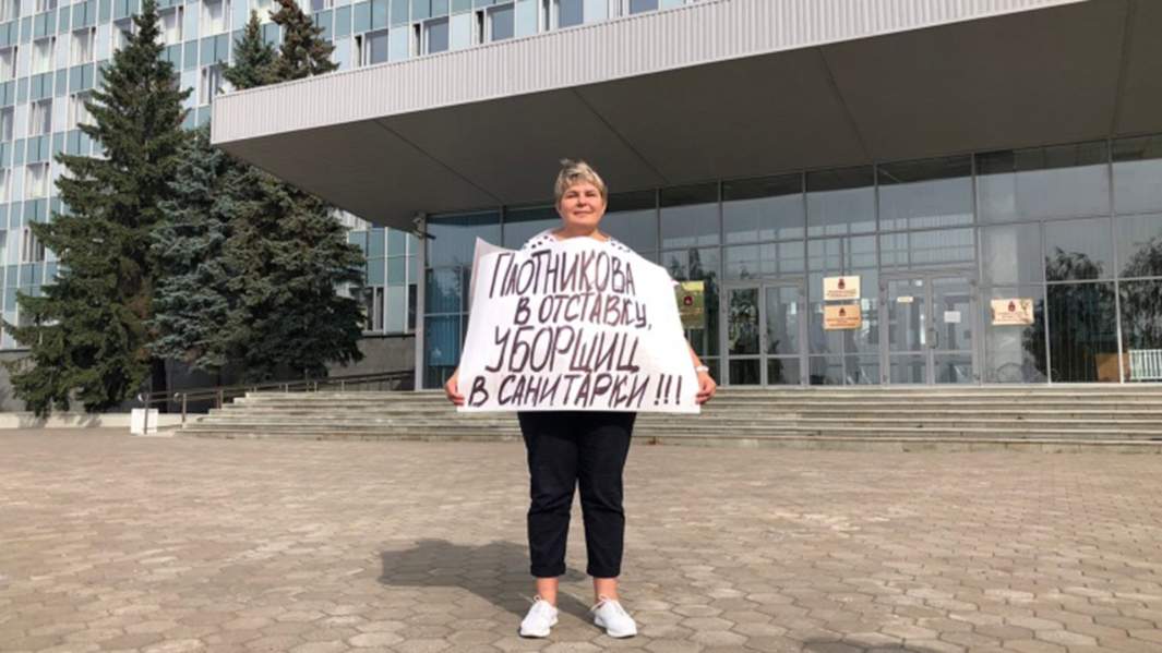 Санитарка тубсанатория в Шалашах Лариса Тарасова