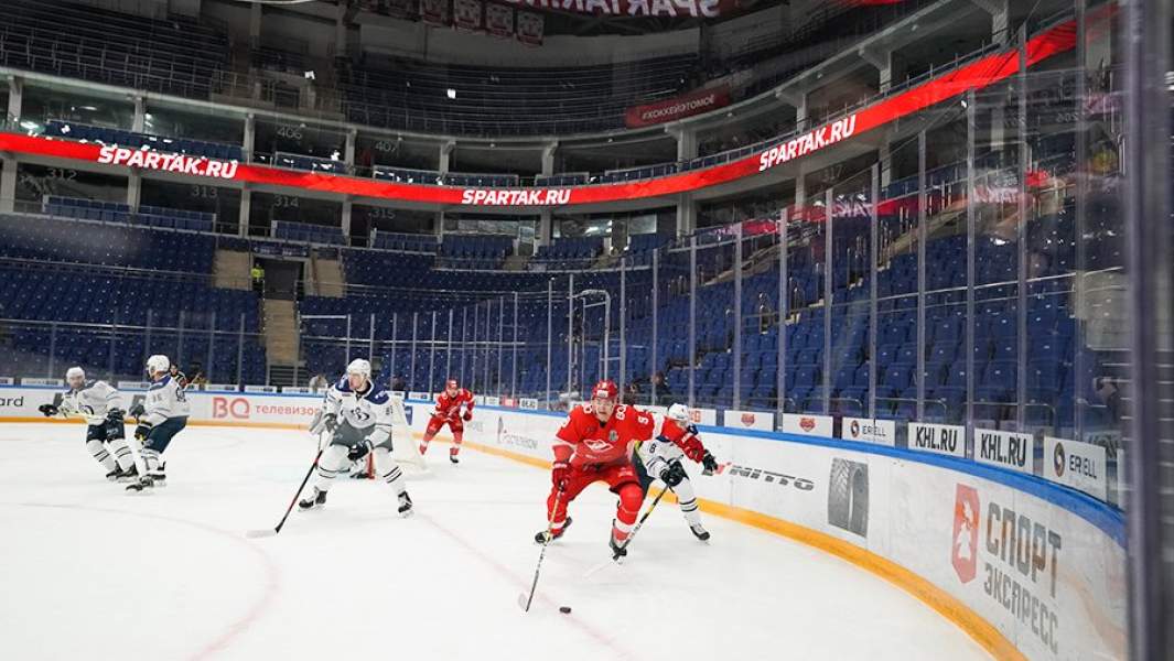 Хоккей матч Спартак - Динамо