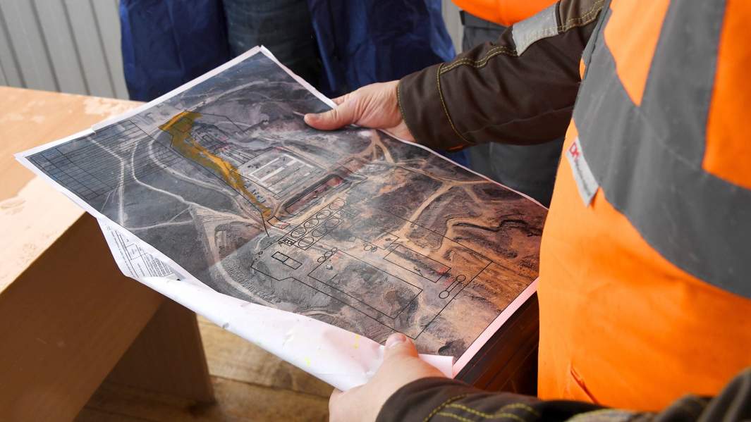 план застройки горно-обогатительного комбината на базе месторождения меди в Забайкальском крае