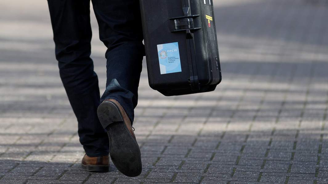 Чемодан инспектора ОЗХО