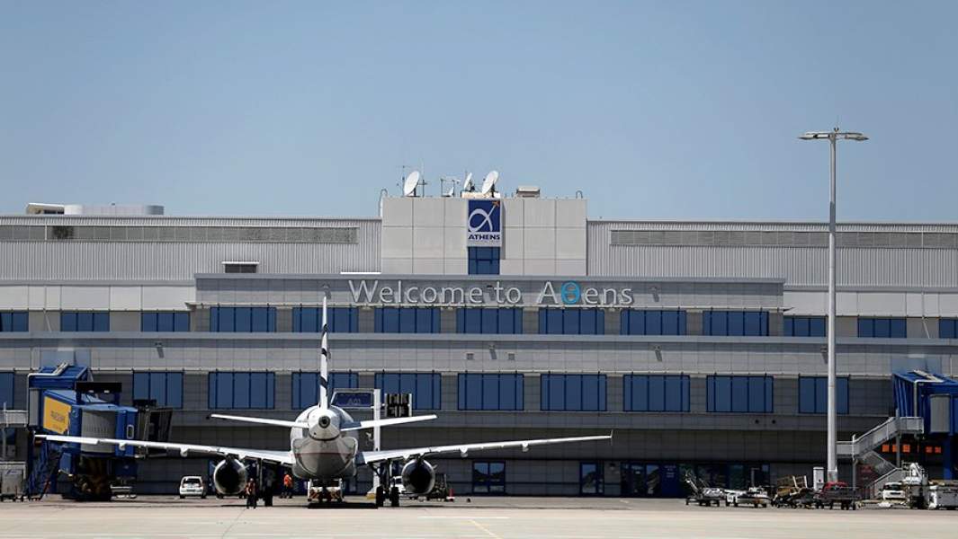 Терминал прилета международного аэропорта Афин
