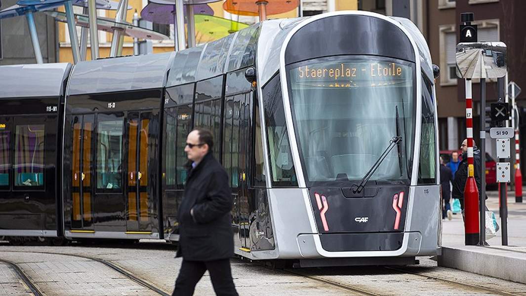 Трамвай в Люксембурге