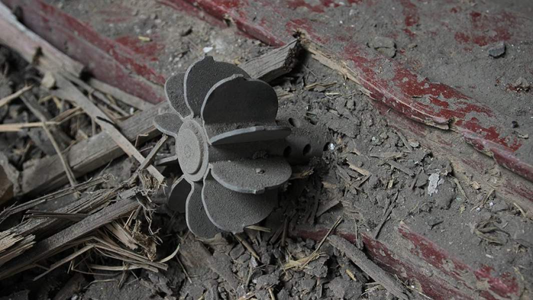 Последствия минометного обстрела