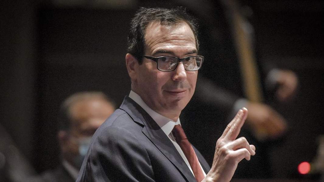 Глава Минфина США Стивен Мнучин 