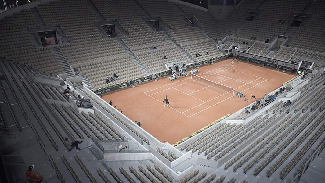 Матч первого круга Открытого чемпионата Франции по теннису между россиянином Данилой Медведевым и венгром Мартоном Фучовичем