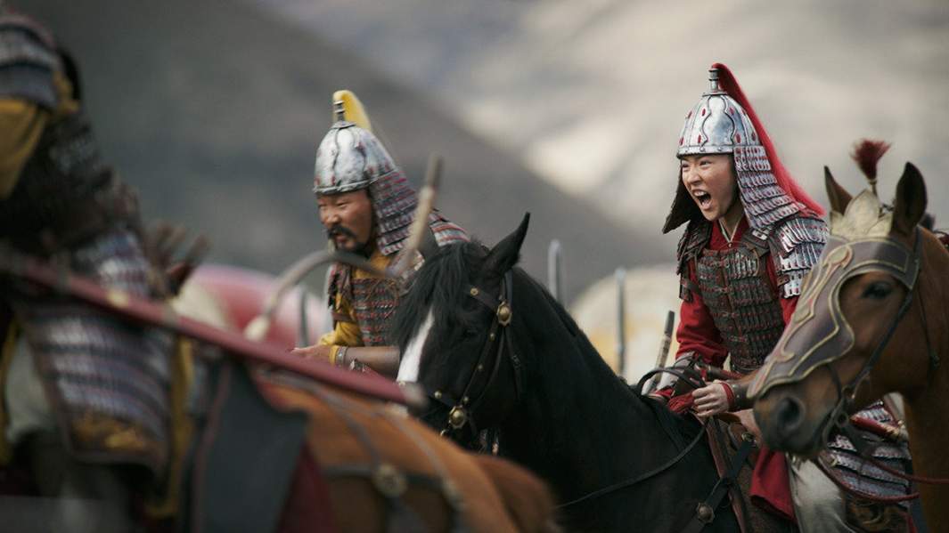 Кадр из фильма «Мулан»