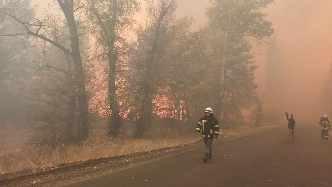 Ветер с огнем: почему Киев не справляется с пожарами в Донбассе
