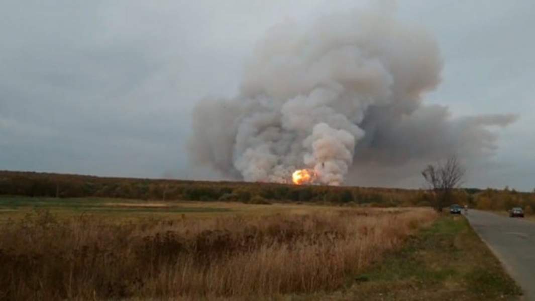Боевой пал: пожар на складе боеприпасов начался из-за возгорания травы