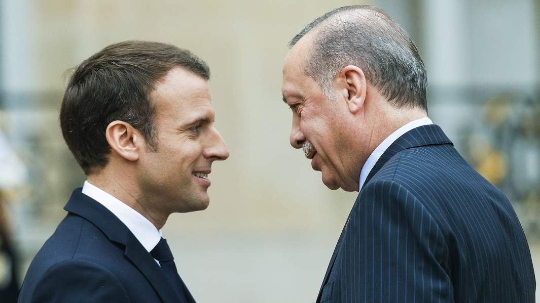 макрон и эрдоган