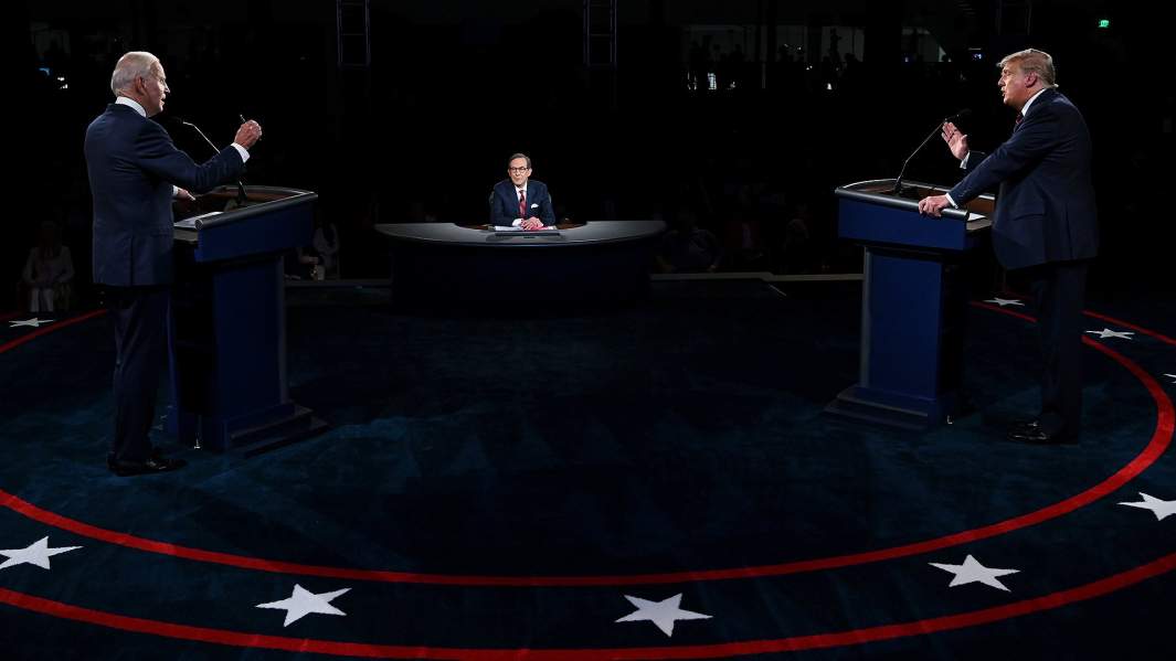 Предвыборные дебаты Джо Байдена и Дональда Трампа