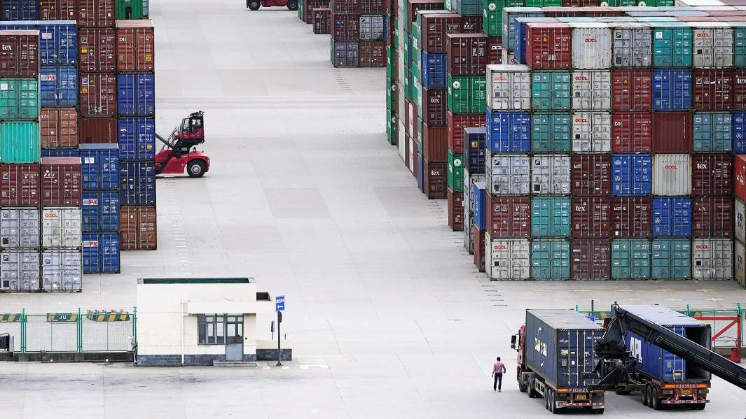 китайский порт