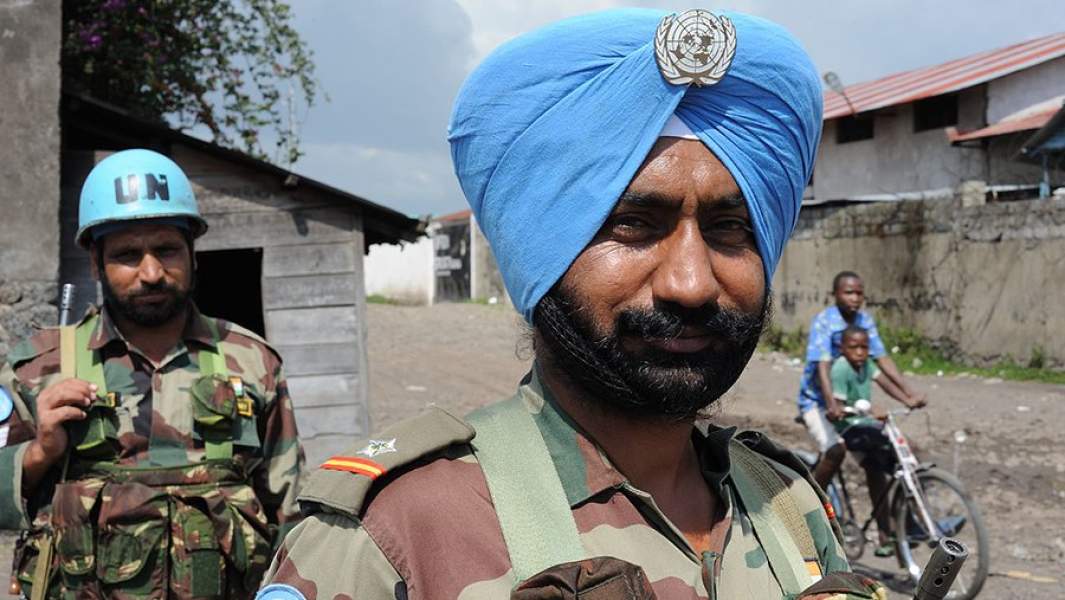 Индийские миротворцы в Демократической Республике Конго. 2008 год