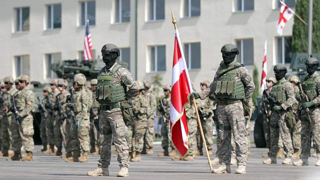 Церемония открытия учений «Достойный партнер-2020». 7 сентября 2020 года