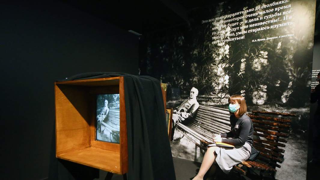 Выставка «Чехов, Бунин, Куприн. Судьбы скрещенья» в центральном здании Государственного музея истории российской литературы имени Даля