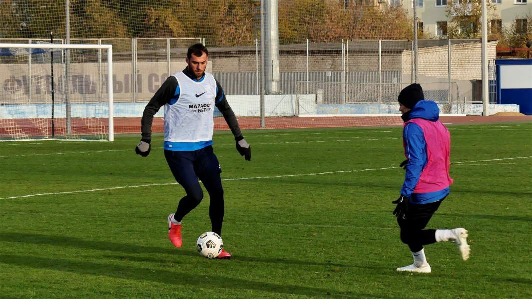 Подготовка к матчу с «ЦСКА»